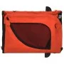 Pet Bicycle Trailer Iron Oxford Cloth Orange Black by , pet strollers - Ref: Foro24-94012, Price: 96,53 €, Discount: %