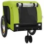 Remolque de bicicleta mascotas hierro tela Oxford verde negro de , Cochecitos para mascotas - Ref: Foro24-94025, Precio: 119,...