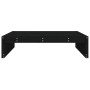 Gartenhocker aus massivem schwarzem Kiefernholz 120x80 cm von , Modulare Sofas für den Außenbereich - Ref: Foro24-825755, Pre...