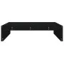 Gartenhocker aus massivem schwarzem Kiefernholz 120x80 cm von , Modulare Sofas für den Außenbereich - Ref: Foro24-825755, Pre...