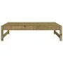 Gartenhocker aus imprägniertem Kiefernholz, 120 x 80 cm von , Modulare Sofas für den Außenbereich - Ref: Foro24-825715, Preis...