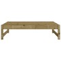 Impregnated pine wood garden stool 120x80 cm by , Modular outdoor sofas - Ref: Foro24-825715, Price: 92,95 €, Discount: %