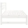 Zentrales Gartensofa aus massivem weißem Kiefernholz 120x80 cm von , Modulare Sofas für den Außenbereich - Ref: Foro24-825703...