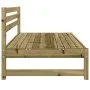 Central garden sofas 2 units impregnated pine wood 120x80cm by , Modular outdoor sofas - Ref: Foro24-825722, Price: 181,17 €,...