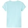 Helles Aquamarin-Kinder-T-Shirt 116 von , Kinder-T-Shirts - Ref: Foro24-11391, Preis: 8,30 €, Rabatt: %