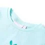 Camiseta infantil aguamarina claro 116 de , Camisetas para niños - Ref: Foro24-11391, Precio: 8,30 €, Descuento: %