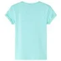 Light mint green children's t-shirt 128 by , Kids T-shirts - Ref: Foro24-11387, Price: 8,30 €, Discount: %