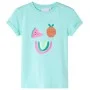 Camiseta infantil menta claro 104 de , Camisetas para niños - Ref: Foro24-11385, Precio: 8,30 €, Descuento: %
