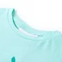 Camiseta infantil menta claro 104 de , Camisetas para niños - Ref: Foro24-11385, Precio: 8,30 €, Descuento: %