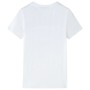 Ecrufarbenes Kinder-T-Shirt 104 von , Kinder-T-Shirts - Ref: Foro24-12035, Preis: 8,41 €, Rabatt: %