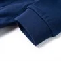 Sudadera infantil con capucha azul marino 128 de , Camisetas para niños - Ref: Foro24-14042, Precio: 12,50 €, Descuento: %