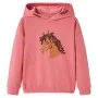 Children's pale pink hooded sweatshirt 104 by , Kids T-shirts - Ref: Foro24-14035, Price: 12,50 €, Discount: %