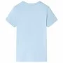 Camiseta infantil azul claro 104 de , Camisetas para niños - Ref: Foro24-12040, Precio: 8,32 €, Descuento: %