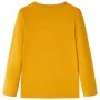 Langarm-T-Shirt für Kinder in der Farbe Ocker 140 von , Kinder-T-Shirts - Ref: Foro24-13078, Preis: 8,75 €, Rabatt: %