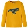 Langarm-T-Shirt für Kinder in der Farbe Ocker 116 von , Kinder-T-Shirts - Ref: Foro24-13266, Preis: 8,59 €, Rabatt: %