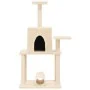Cat scratching post with cream sisal posts 122 cm by , Cat furniture - Ref: Foro24-172088, Price: 43,62 €, Discount: %
