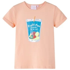 Camiseta infantil naranja claro 92 de , Camisetas para niños - Ref: Foro24-10604, Precio: 8,24 €, Descuento: %