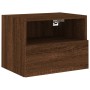 TV-Wandschrank aus braunem Eichenholzwerkstoff, 40 x 30 x 30 cm von , TV-Möbel - Ref: Foro24-836852, Preis: 29,10 €, Rabatt: %