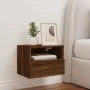 Mueble de pared TV madera ingeniería roble marrón 40x30x30 cm de , Muebles TV - Ref: Foro24-836852, Precio: 27,94 €, Descuent...