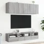 Sonoma grauer TV-Wandschrank aus Holzwerkstoff, 40 x 30 x 30 cm von , TV-Möbel - Ref: Foro24-836850, Preis: 27,99 €, Rabatt: %