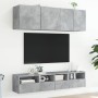 Betongrauer TV-Wandschrank aus Holzwerkstoff, 40 x 30 x 30 cm von , TV-Möbel - Ref: Foro24-836846, Preis: 28,92 €, Rabatt: %