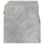 Concrete gray engineered wood TV wall cabinet 40x30x30 cm by , TV Furniture - Ref: Foro24-836846, Price: 28,52 €, Discount: %