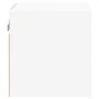 Wand-TV-Schränke mit LED-Leuchten, 2 Stück, weiß, 30 x 28,5 x 30 cm von , TV-Möbel - Ref: Foro24-836974, Preis: 39,48 €, Raba...