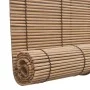 Brown bamboo roller blind 100x220 cm by vidaXL, Blinds and blinds - Ref: Foro24-245814, Price: 33,50 €, Discount: %