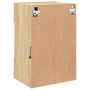 Wandmontierter TV-Schrank mit LED-Leuchten Sonoma-Eiche 40x30x60,5 cm von , TV-Möbel - Ref: Foro24-837082, Preis: 42,56 €, Ra...