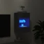 Mueble de TV de pared con luces LED negro 40x30x60,5 cm de , Muebles TV - Ref: Foro24-837080, Precio: 43,72 €, Descuento: %