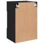 Mueble de TV de pared con luces LED negro 40x30x60,5 cm de , Muebles TV - Ref: Foro24-837080, Precio: 43,72 €, Descuento: %