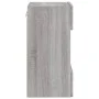 TV-Wandmöbel LED-Leuchten 2 Stück grau Sonoma 40x30x60,5 cm von , TV-Möbel - Ref: Foro24-837089, Preis: 91,71 €, Rabatt: %
