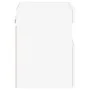 Muebles de TV de pared con luces LED 2 uds blanco 40x30x40 cm de , Muebles TV - Ref: Foro24-837170, Precio: 77,48 €, Descuent...