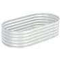 Galvanized silver steel flowerbed 160x80x44 cm by vidaXL, Pots and planters - Ref: Foro24-45519, Price: 88,89 €, Discount: %