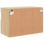 Wandmontierter TV-Schrank mit LED-Leuchten Sonoma-Eiche 60x30x40 cm von , TV-Möbel - Ref: Foro24-837187, Preis: 48,15 €, Raba...
