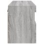 Wandmontierter TV-Schrank mit LED-Leuchten Sonomagrau 60x30x40 cm von , TV-Möbel - Ref: Foro24-837193, Preis: 51,62 €, Rabatt: %