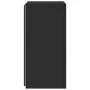 Wandmontierter TV-Schrank mit LED-Leuchten, schwarz, 30,5 x 35 x 70 cm von , TV-Möbel - Ref: Foro24-837234, Preis: 48,13 €, R...