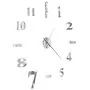 Modernes Design 3D Wanduhr 100 cm XXL silber von vidaXL, Wanduhren - Ref: Foro24-50636, Preis: 27,94 €, Rabatt: %