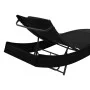 Sun lounger with black synthetic rattan cushion by vidaXL, Loungers - Ref: Foro24-44717, Price: 90,90 €, Discount: %