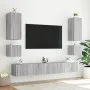 TV-Wandmöbel LED-Leuchten 2 Stück grau Sonoma 40,5x35x40 cm von , TV-Möbel - Ref: Foro24-837257, Preis: 69,90 €, Rabatt: %