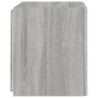 TV-Wandmöbel LED-Leuchten 2 Stück grau Sonoma 40,5x35x40 cm von , TV-Möbel - Ref: Foro24-837257, Preis: 70,81 €, Rabatt: %