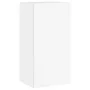 Wandmontierter TV-Schrank mit LED-Leuchten weiß 40,5x35x80 cm von , TV-Möbel - Ref: Foro24-837260, Preis: 51,75 €, Rabatt: %