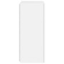Mueble de TV de pared con luces LED blanco 40,5x35x80 cm de , Muebles TV - Ref: Foro24-837260, Precio: 52,25 €, Descuento: %