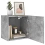 Wand-TV-Schränke, 2 Stück, Holz, grauer Beton, 40,5 x 30 x 40 cm von , TV-Möbel - Ref: Foro24-836903, Preis: 49,71 €, Rabatt: %