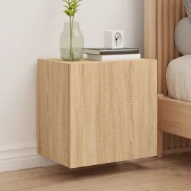 Wand-TV-Schränke 2 Stück Sonoma-Eichenholz 40,5x30x40 cm von , TV-Möbel - Ref: Foro24-836901, Preis: 49,01 €, Rabatt: %
