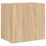 Wand-TV-Schränke 2 Stück Sonoma-Eichenholz 40,5x30x40 cm von , TV-Möbel - Ref: Foro24-836901, Preis: 49,63 €, Rabatt: %