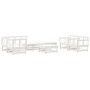Juego de muebles de jardín 8 piezas madera maciza pino blanco by , Garden sets - Ref: Foro24-3186222, Price: 460,10 €, Discou...