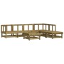 Gartenmöbel-Set 7-teilig aus imprägniertem Kiefernholz von , Gartensets - Ref: Foro24-3186409, Preis: 343,68 €, Rabatt: %