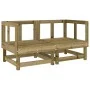 Garden furniture set 7 pieces impregnated pine wood by , Garden sets - Ref: Foro24-3186409, Price: 330,00 €, Discount: %
