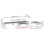Gartensofa-Set 5-teilig aus massivem grauem Kiefernholz von , Gartensets - Ref: Foro24-3186636, Preis: 554,57 €, Rabatt: %